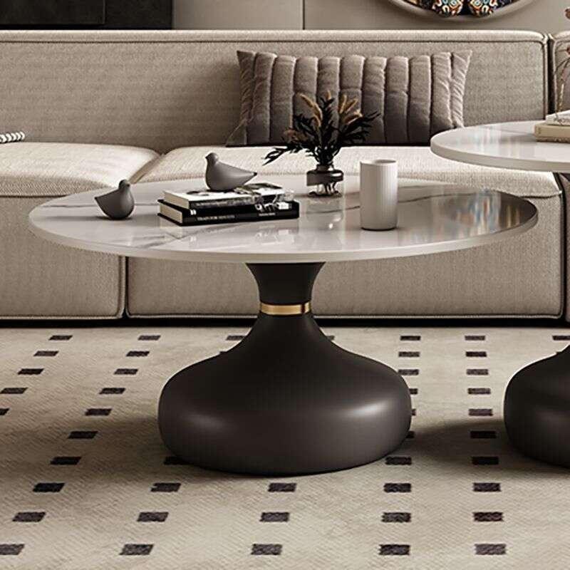 Slate set for home living room Small coffee sofa side table, small round table