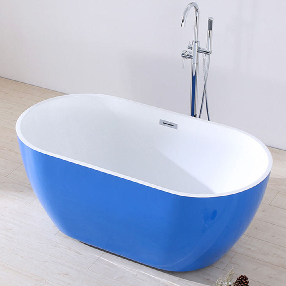 QW- Acrylic Bathtub Small for Home Use Colorful Bathtubs