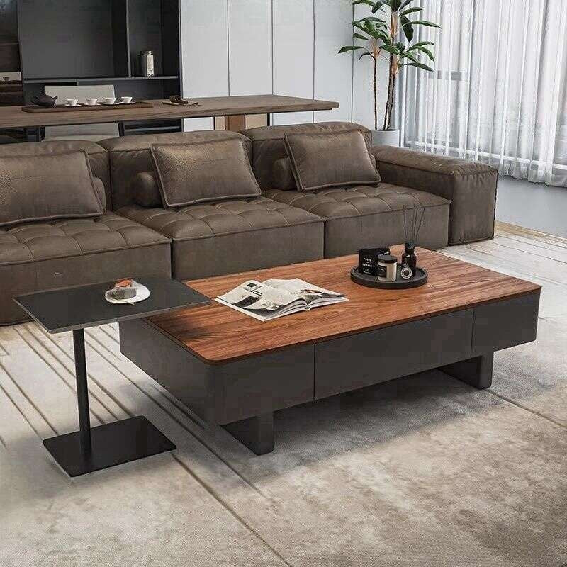 Italian Style Rectangular Stone High-end Living Room Coffee Simple Modern Table for Home