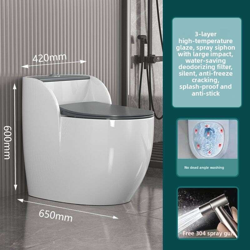QW- Ceramic Toilet Bowl in the Bathroom