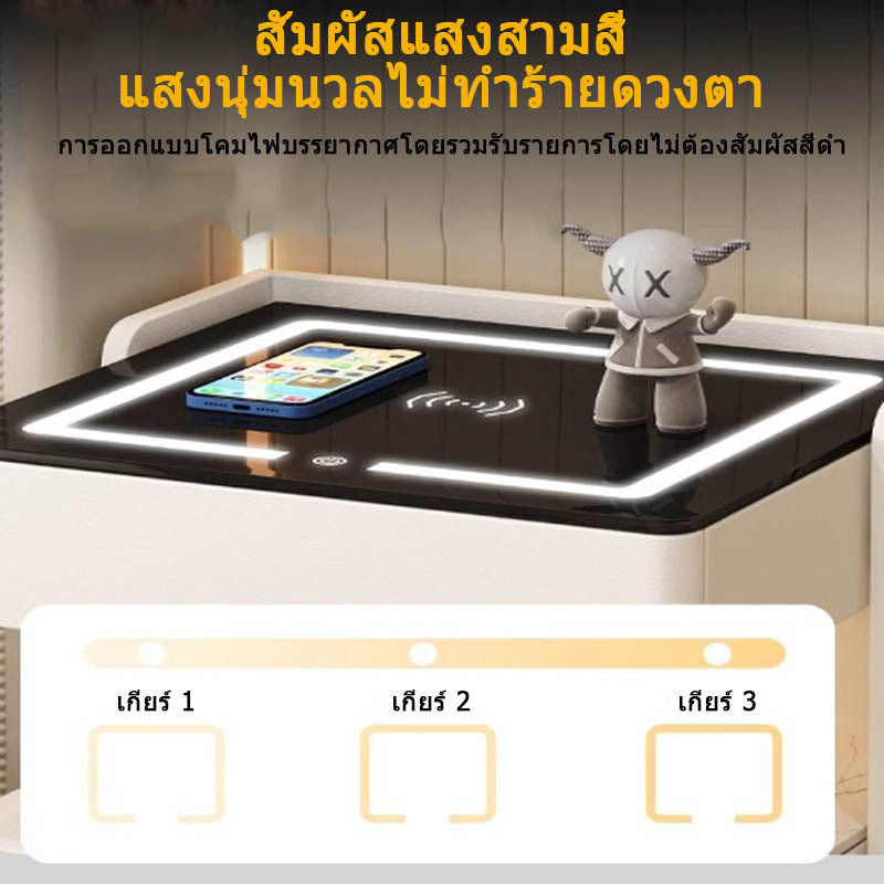 โต๊ะอัจฉริยะที่มีความสำคัญอย่างยิ่งในแบบไร้สายที่มีการกล่าวถึงแสงที่เพิ่มขึ้นในห้องนอน...