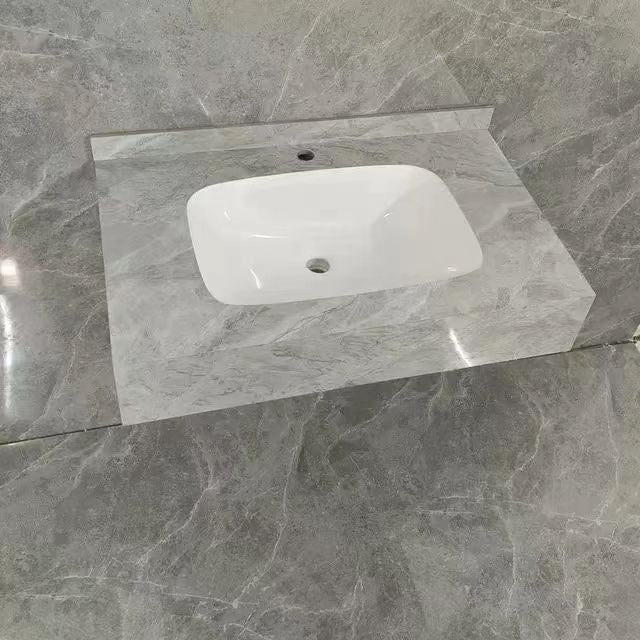 QW- Bathroom Artificial Stone Ceramic Basin