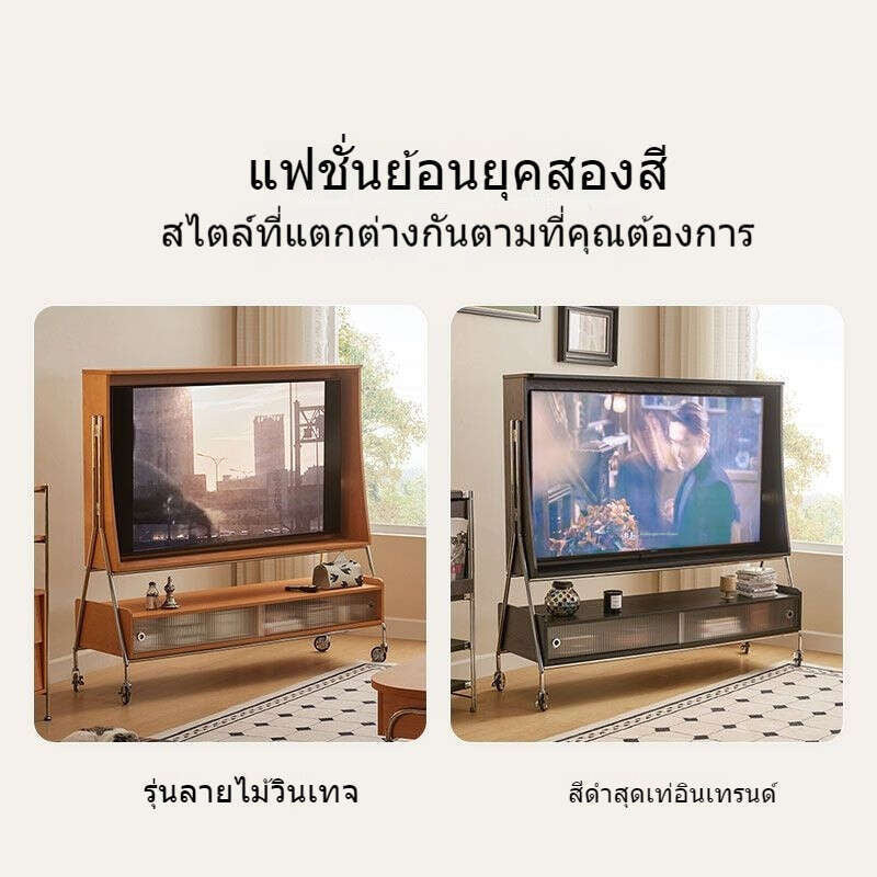 ห้องครัวอเมริกันออกแบบวินเทจความรู้สึกทีวีตู้เก็บห้องนั่งเล่นภายในบ้านรอยขนาดเล็กได้