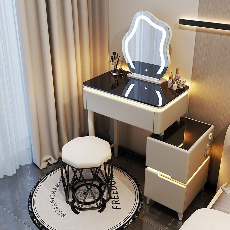 สมาร์ทห้องนอนเครื่องแป้งพร้อมกันครีมลมโต๊ะเครื่องแป้งห้องนอนขนาดเล็กห้องนอนใหญ่โต๊ะเครื่องแป้งพรีเมี่ยม