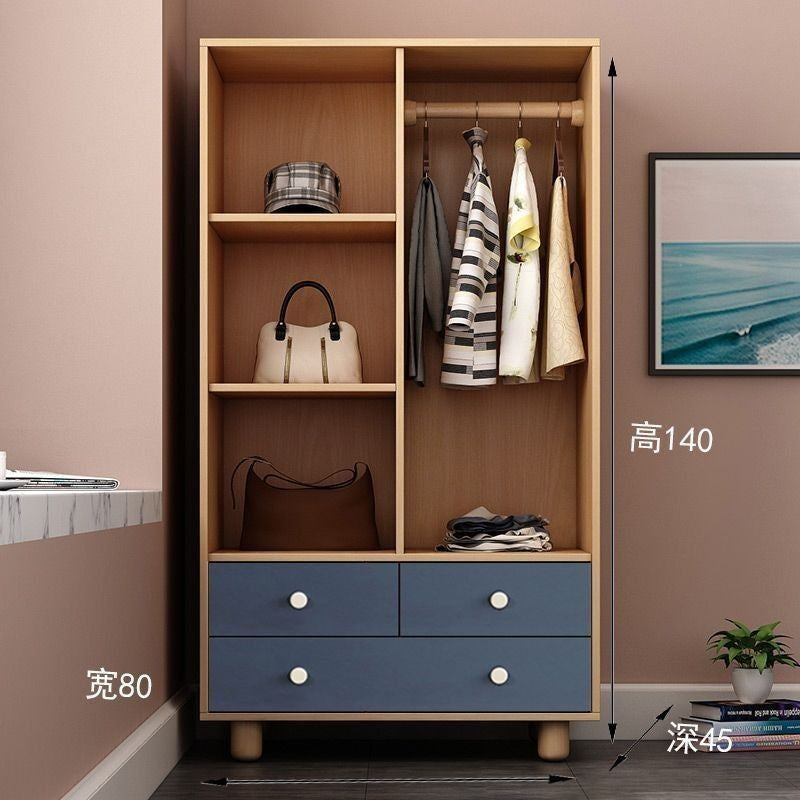 Custom Dwarf Bedroom Storage Cabinet, Small Wardrobe, Hanging Children's Wardrobe