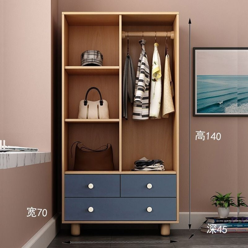 Custom Dwarf Bedroom Storage Cabinet, Small Wardrobe, Hanging Children's Wardrobe