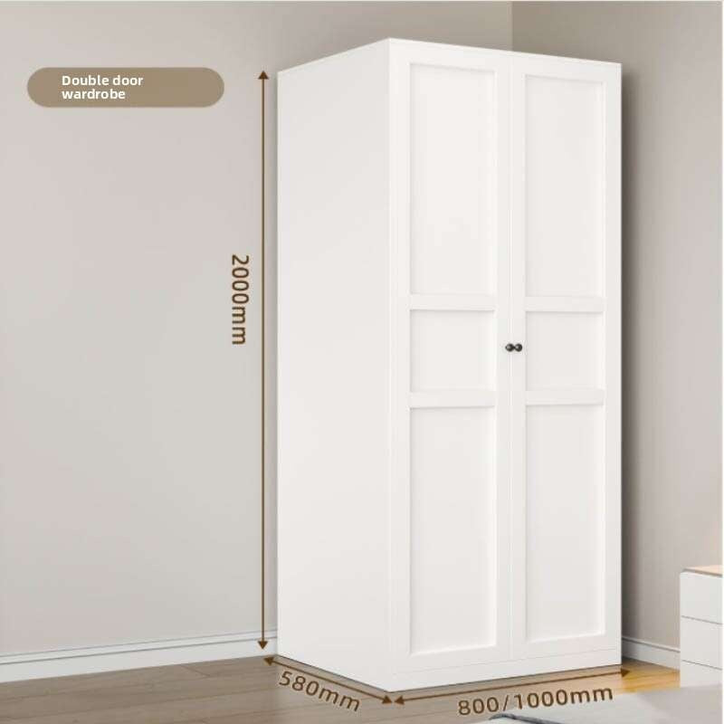 Thick metal wardrobe for home bedroom modern simple Floor standing storage cabinet