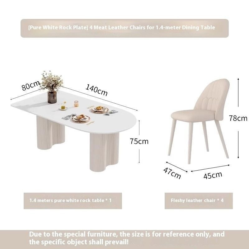โต๊ะเก้าอี้ Island Table Slate ส่วนใหญ่จะดูหรูหราสไตล์ฝรั่งเศสครีมในส่วนของโต๊ะเก้าอี้รวมร้านอาหารหน้าแรก