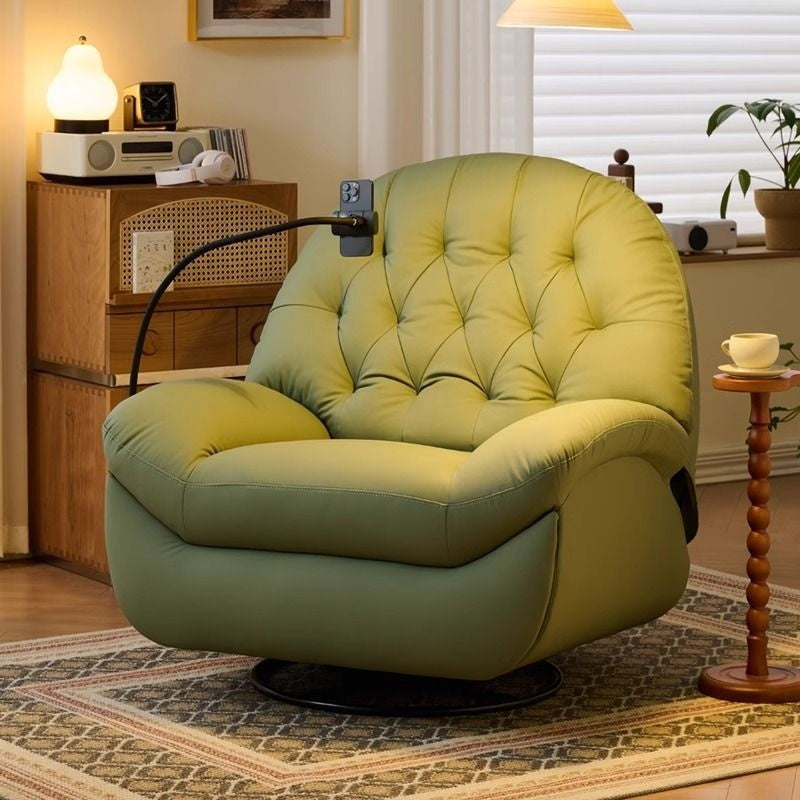 Multi-purpose sofa living space electric relaxation single rotating rocking chair