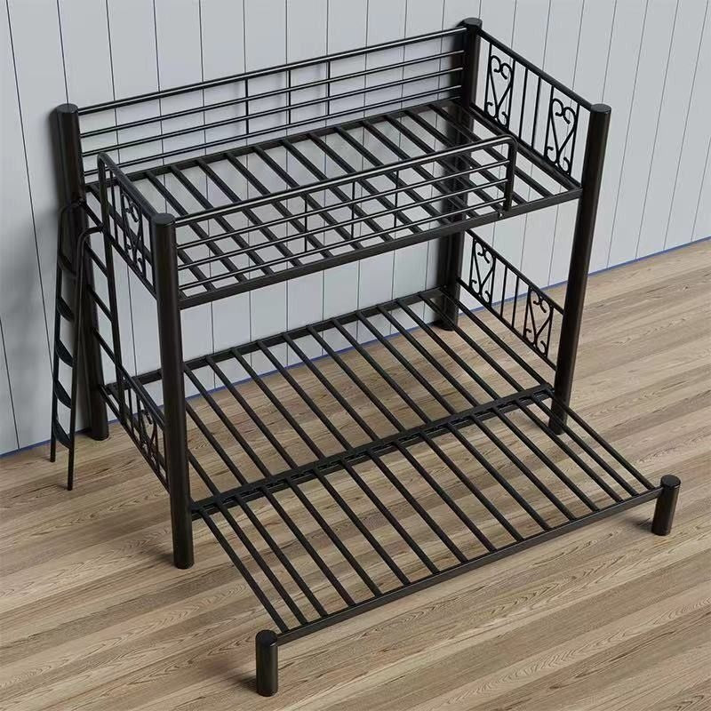 Upper and Lower Beds, Artwork Bed, Iron Frame Bunk Bed for Home, Pull Adjustable 1.8 Meters