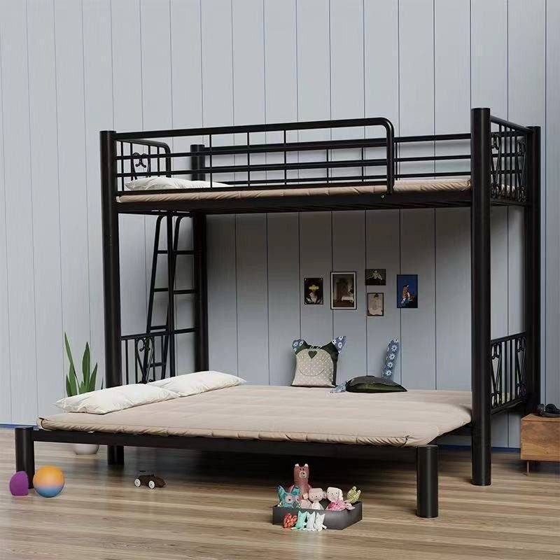 Upper and Lower Beds, Artwork Bed, Iron Frame Bunk Bed for Home, Pull Adjustable 1.8 Meters