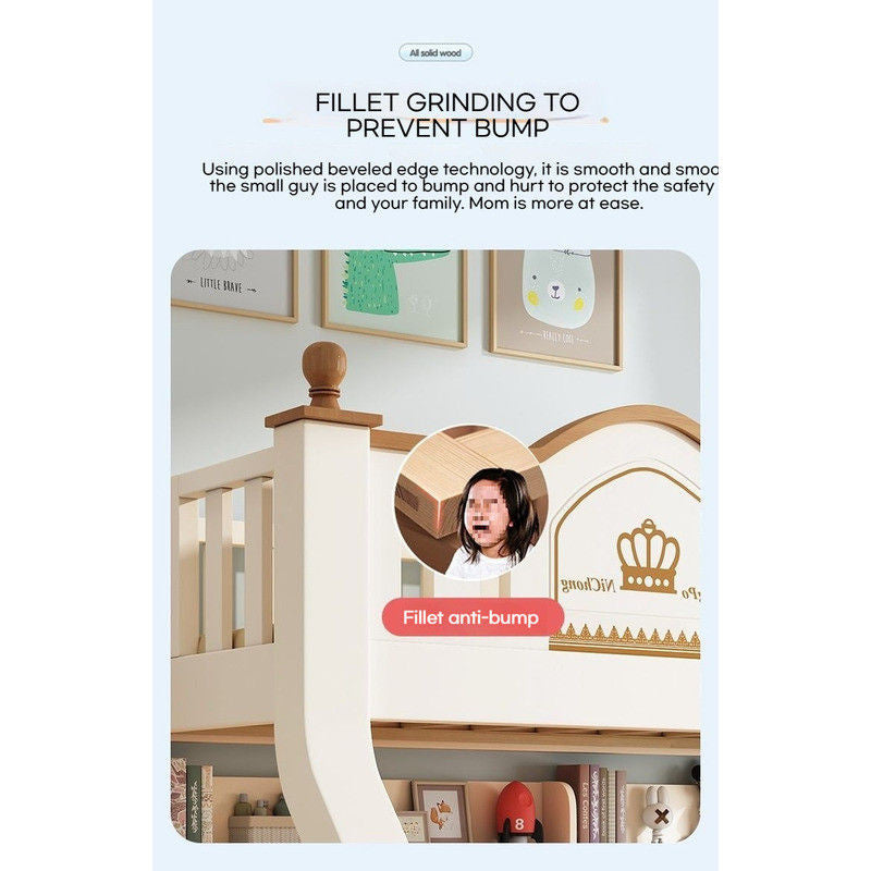 All solid wood builds the mother bed. Upper lower beds are thicker higher, multi-purpose up down combining high and low beds, children's beds.