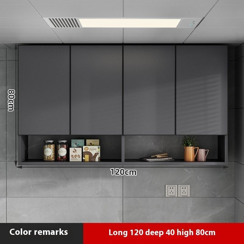 QW- Aluminum Alloy Kitchen Hanging Storage Waterproof Cabinet