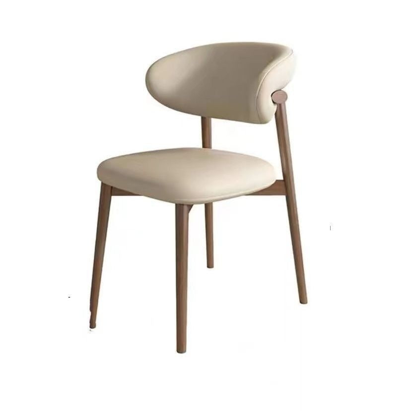 European-style solid wood stone cave dining table fully supports lightweight and elegant design suitable for living room.