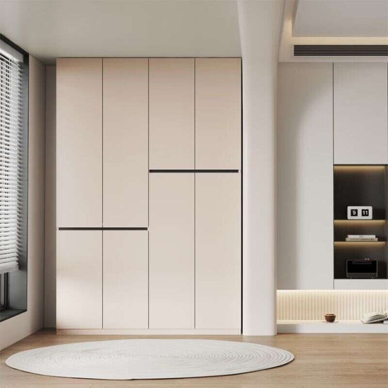 QW- can be customized Aluminum Balcony Bedroom Storage Cabinet