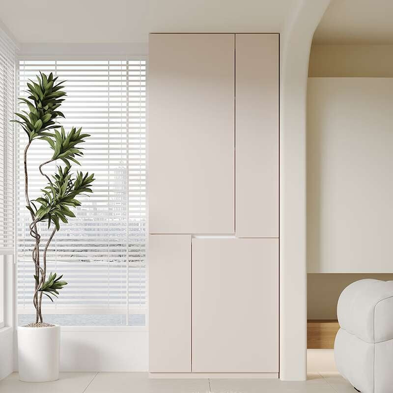 QW- can be customized Aluminum Balcony Bedroom Storage Cabinet